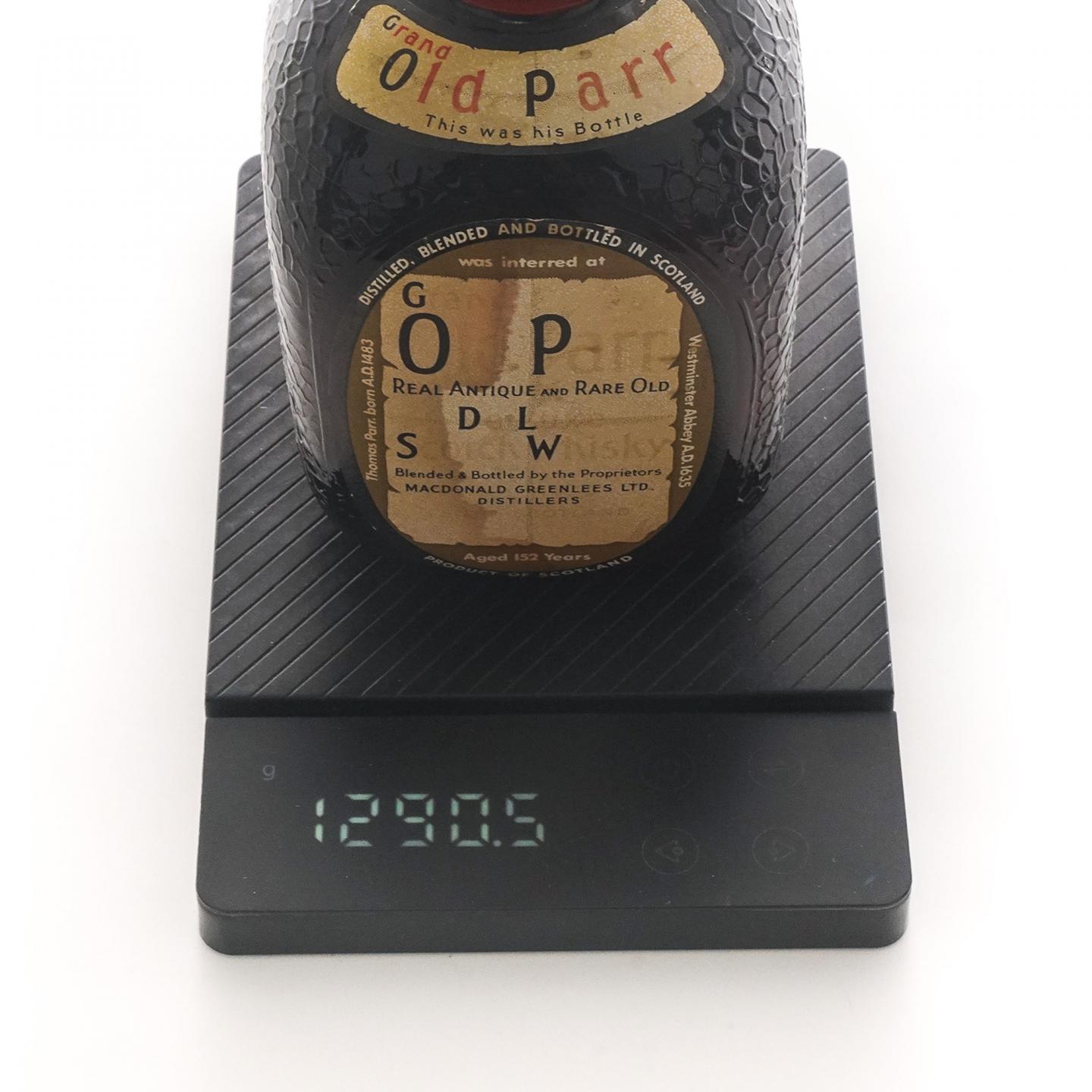 Grand Old Parr 调和 弹弓头 De Luxe Scotch Whisky