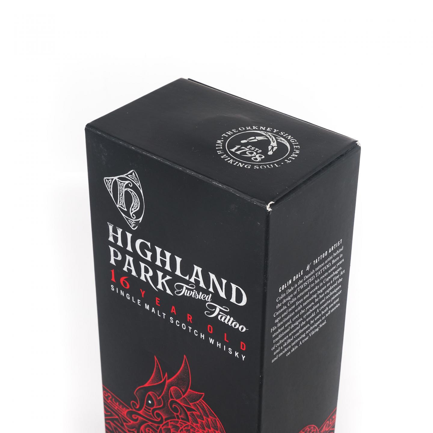 Highland Park 高原骑士 16年 Twisted Tattoo