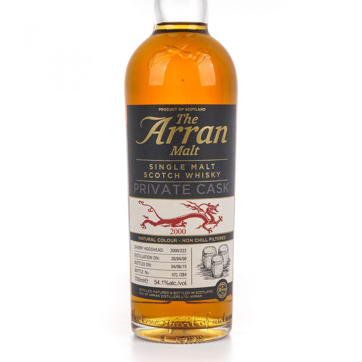 Arran 艾伦 2000-2015 Private Cask 雪莉桶#2000/222