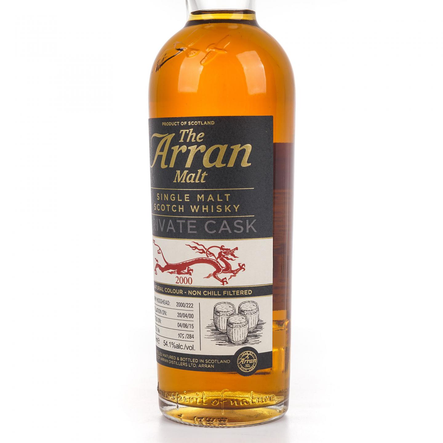 Arran 艾伦 2000-2015 Private Cask 雪莉桶#2000/222