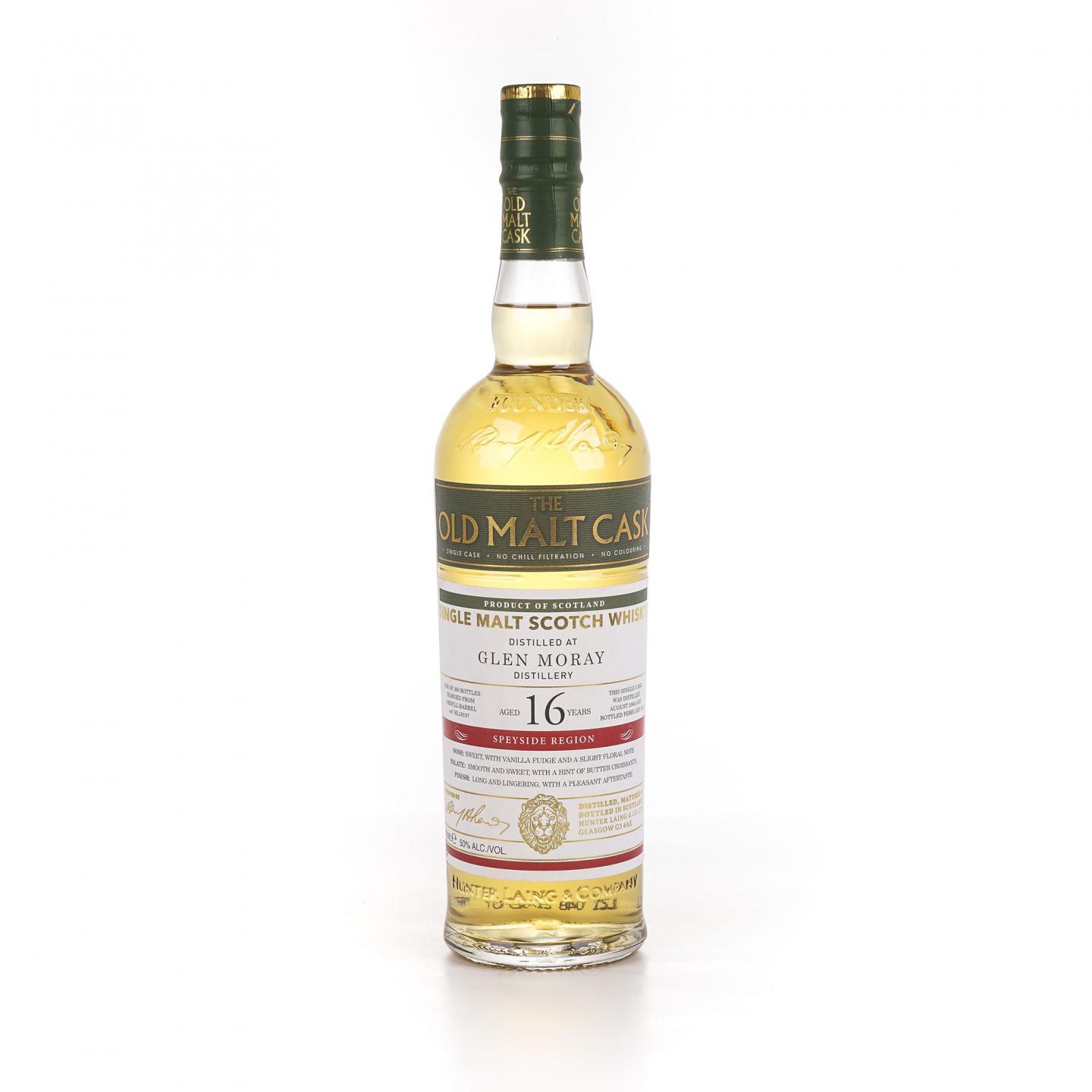 Glen Moray 格兰莫雷 16年 2004 Old Malt Cask 单桶 HL