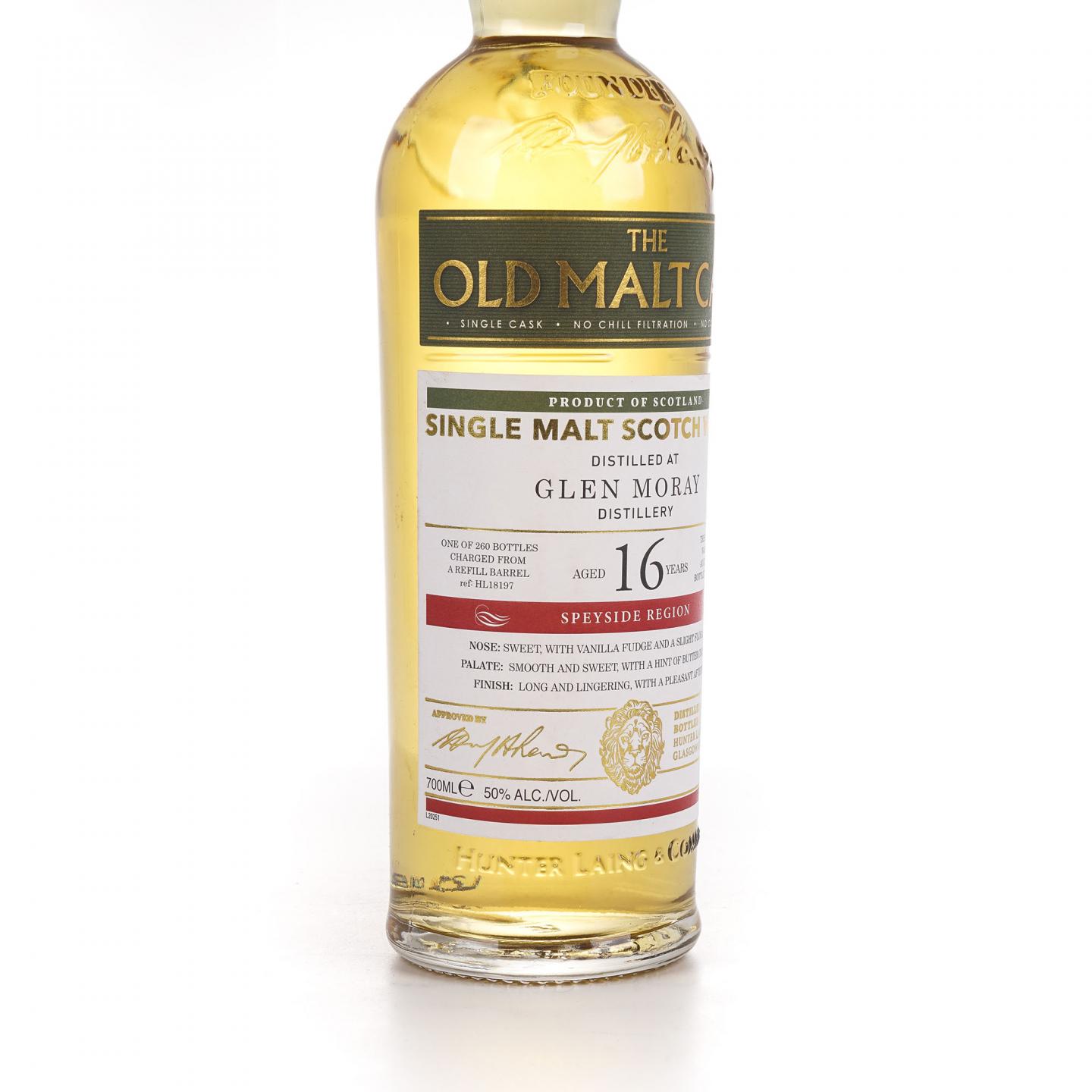 Glen Moray 格兰莫雷 16年 2004 Old Malt Cask 单桶 HL