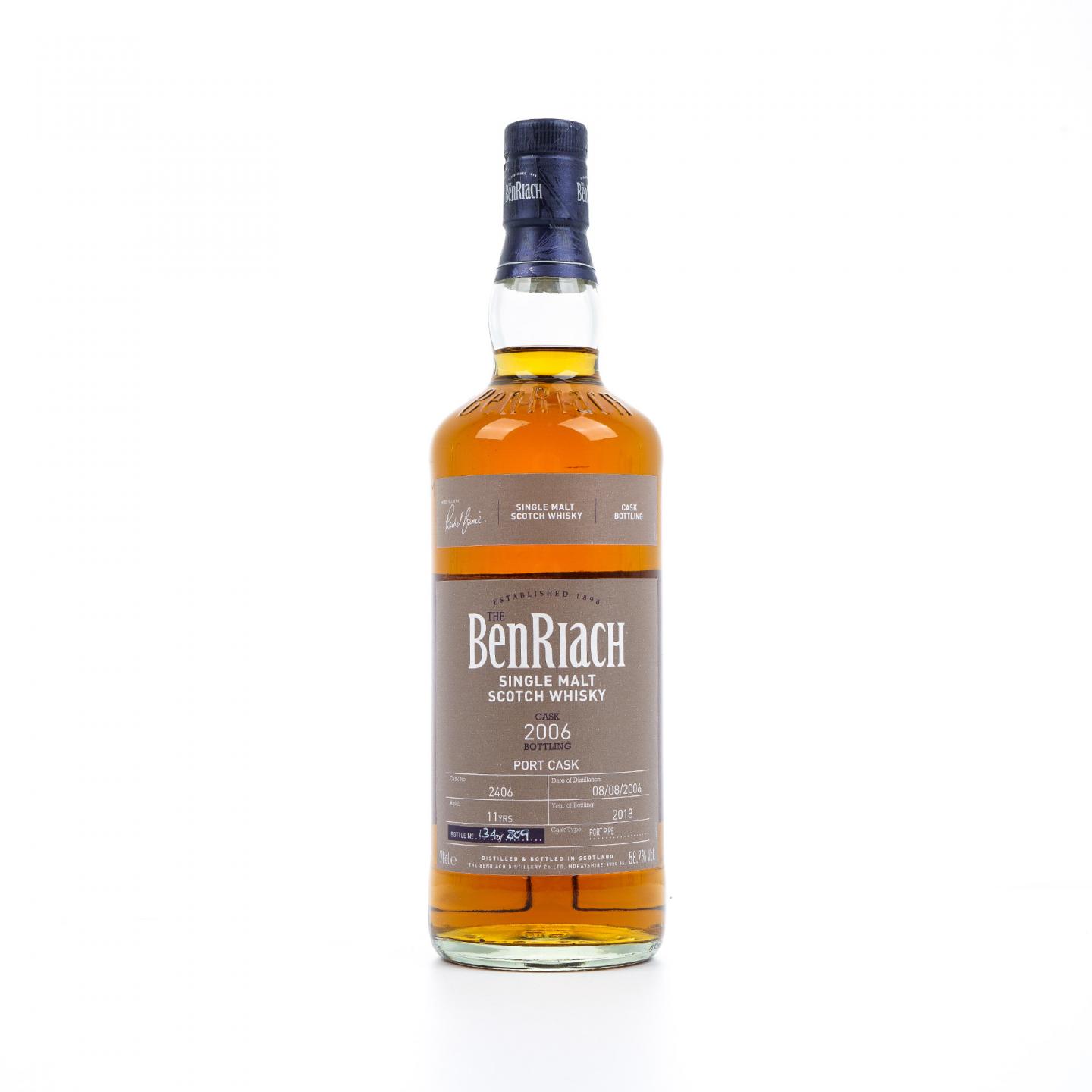 BenRiach 本利亚克 11年 2006-2018 波特桶