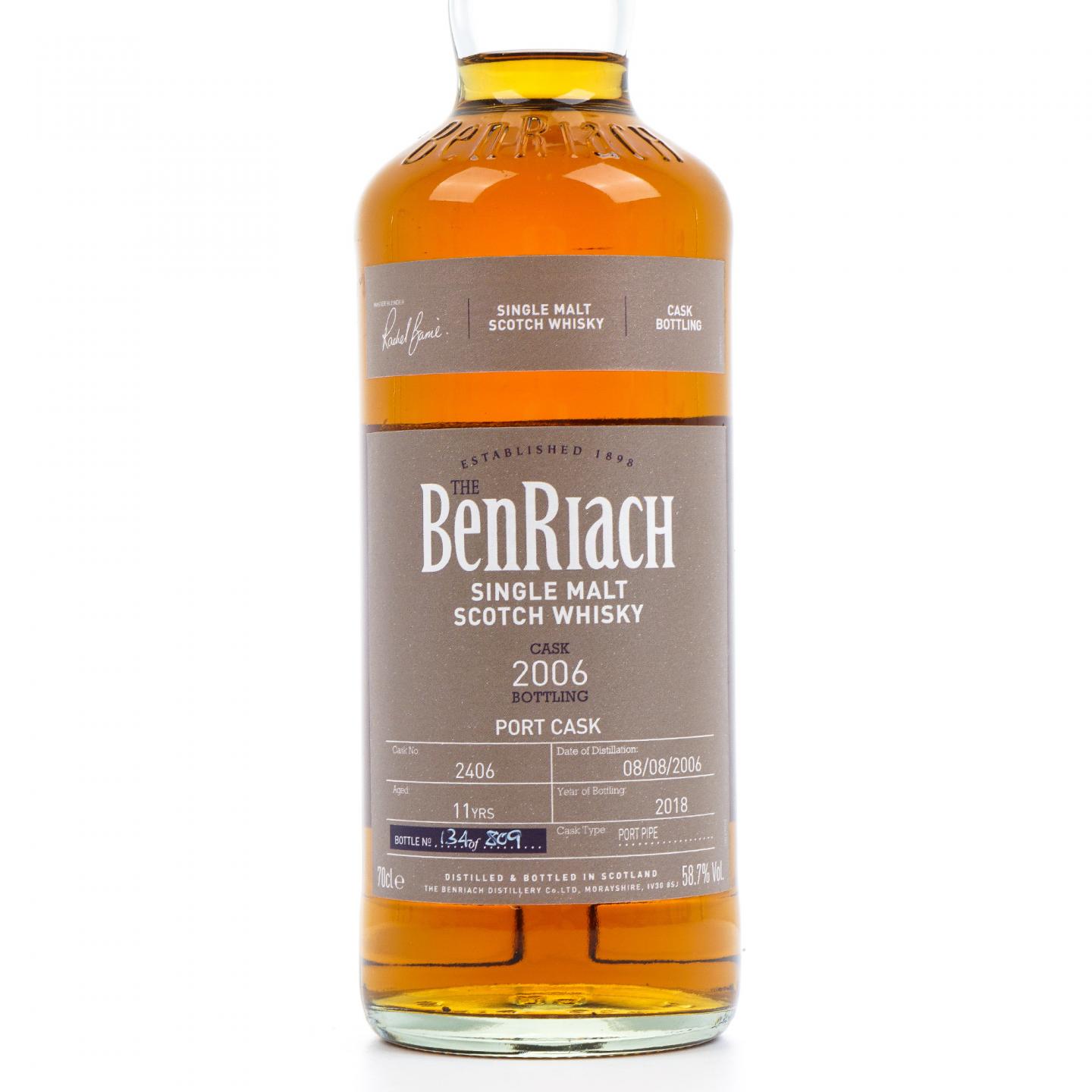 BenRiach 本利亚克 11年 2006-2018 波特桶