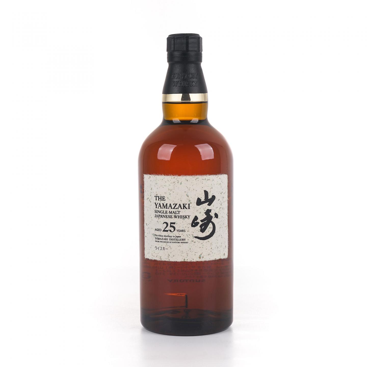 山崎 25年 新版 礼盒 43%Vol.