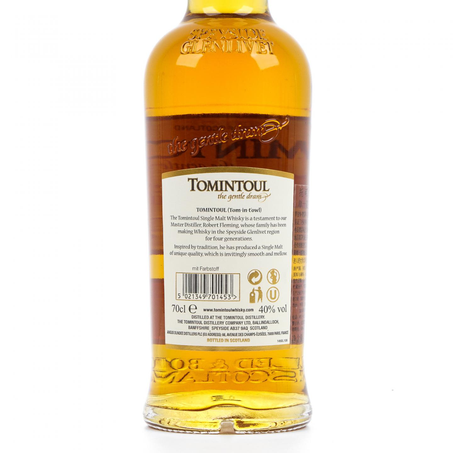 Tomintoul 托明多 21年 The Gentle Dram