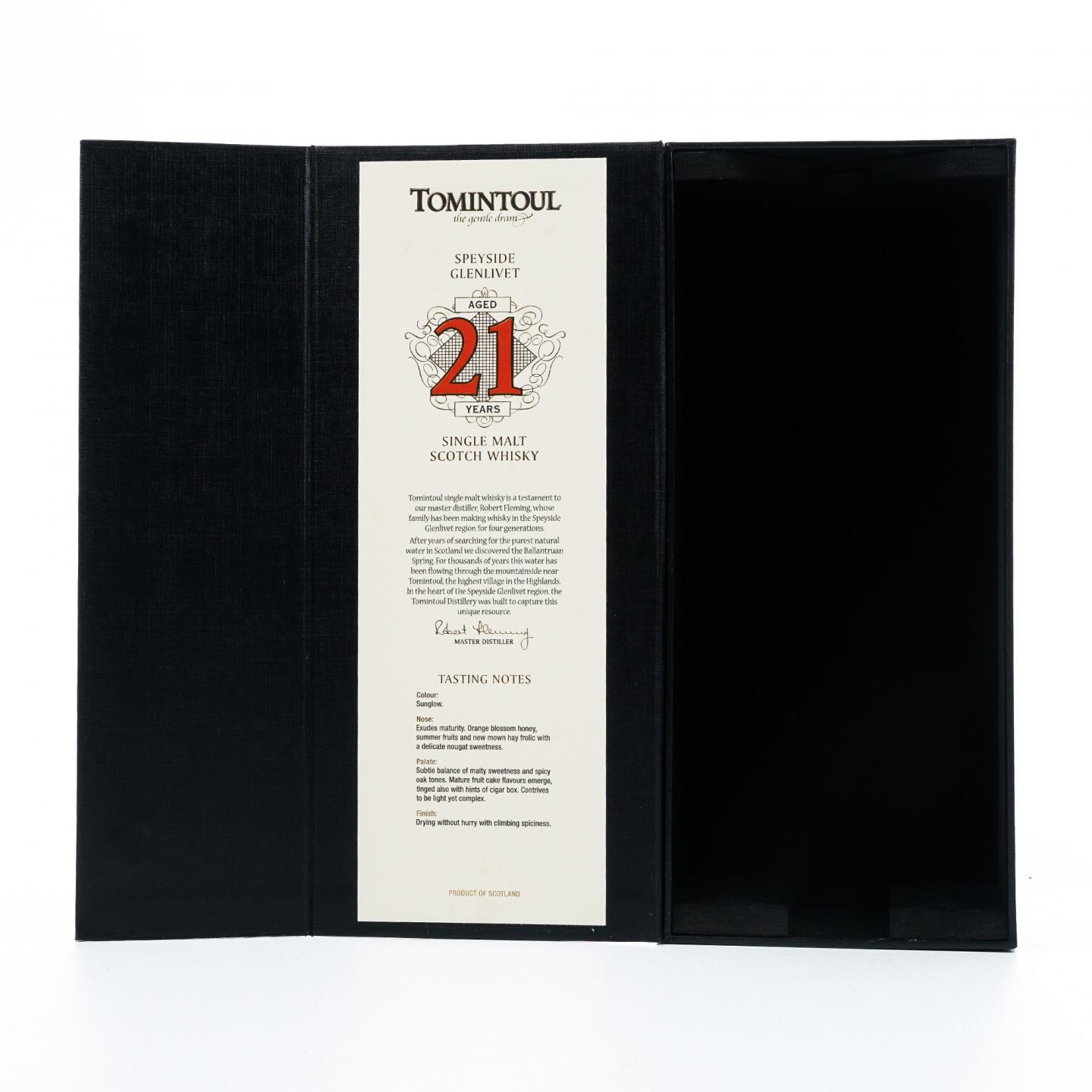 Tomintoul 托明多 21年 The Gentle Dram