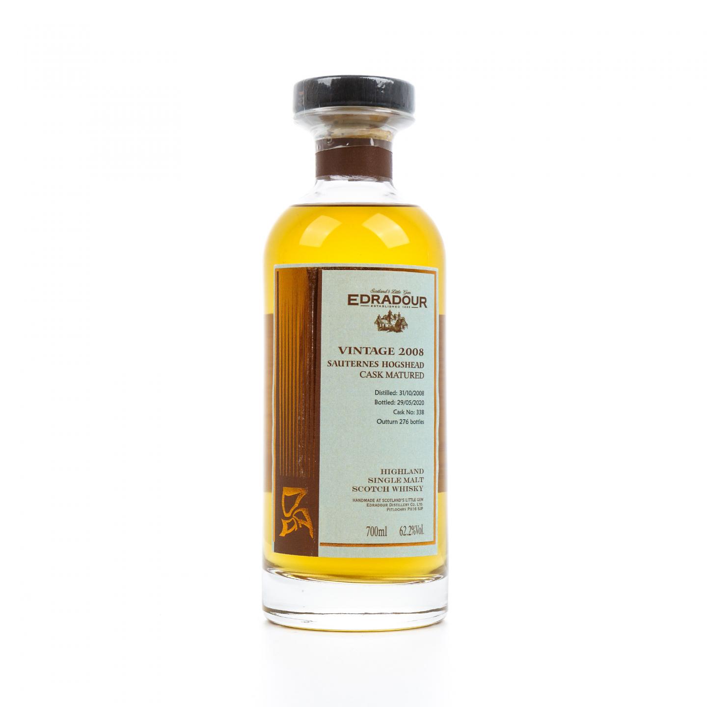 Edradour 埃德拉多尔 2008-2020 苏玳桶#338 行货