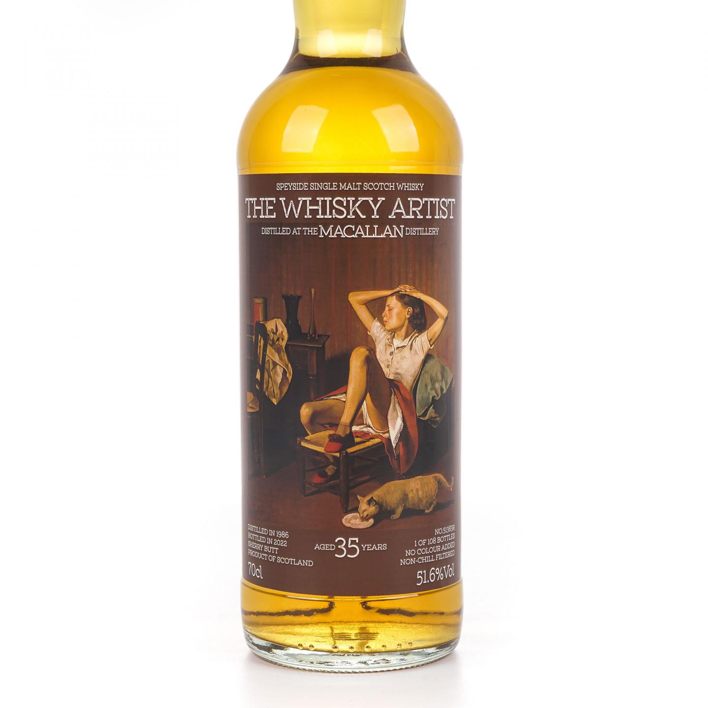 Macallan 麦卡伦 35年 1986-2022 雪莉桶#51383R