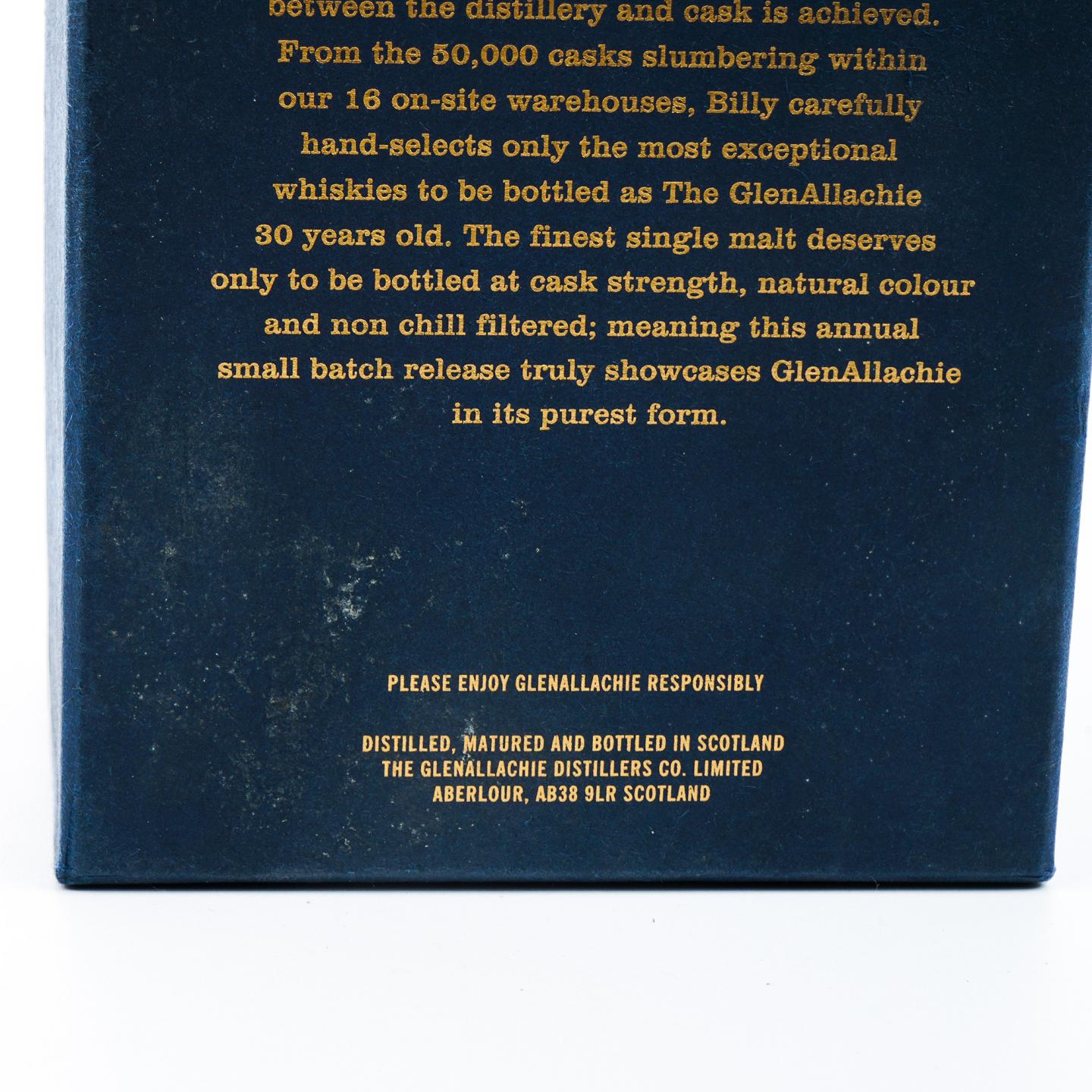 Glenallachie 格兰纳里奇 30年 2022 Batch 2