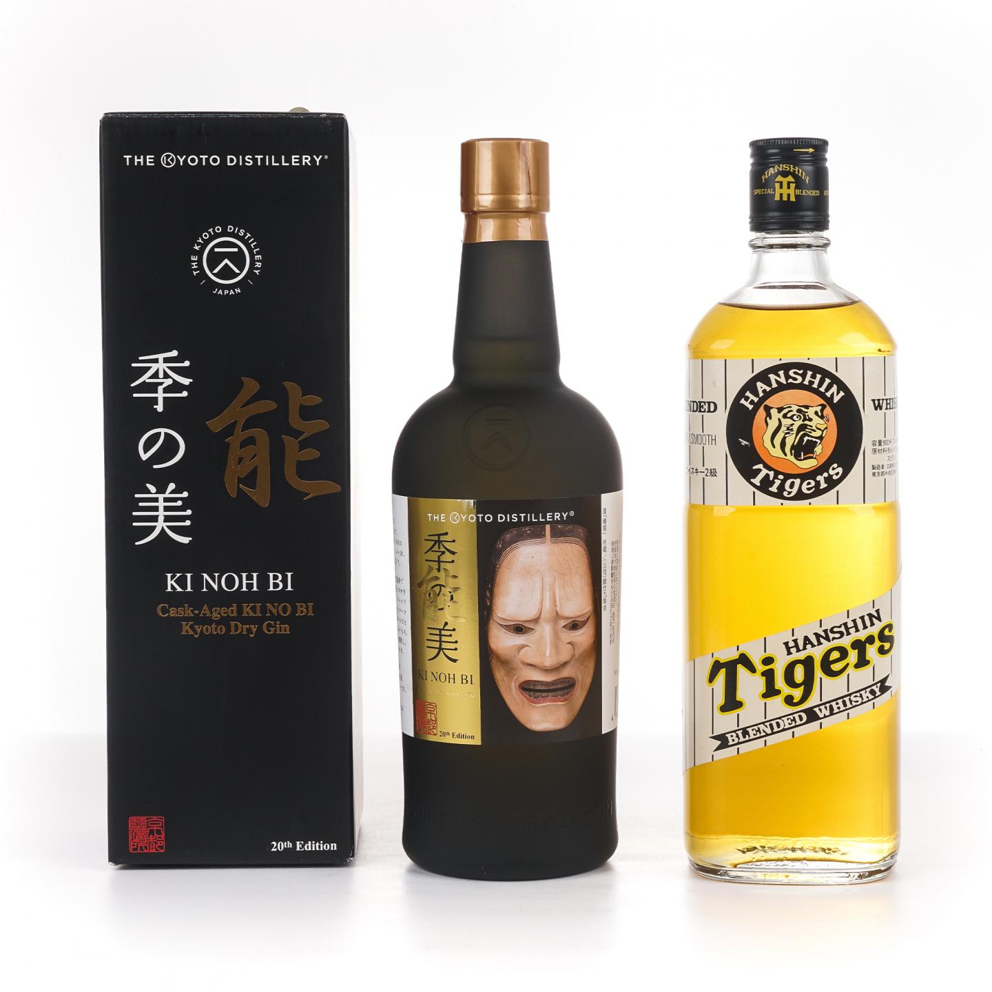 海洋轻井泽 阪神虎队限定 调和 /季の美 能面系列 金酒 2瓶组