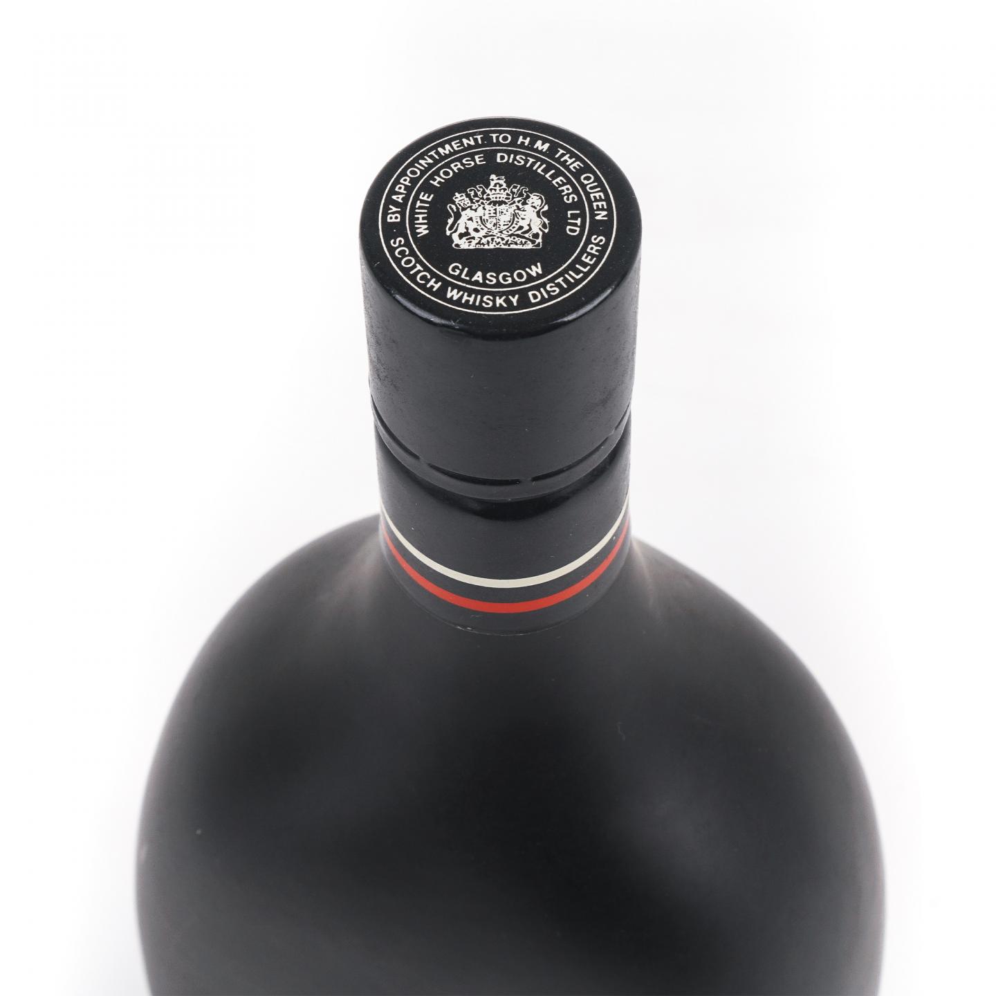 White Horse 白马 12年 1980s 黑瓷瓶 750ml