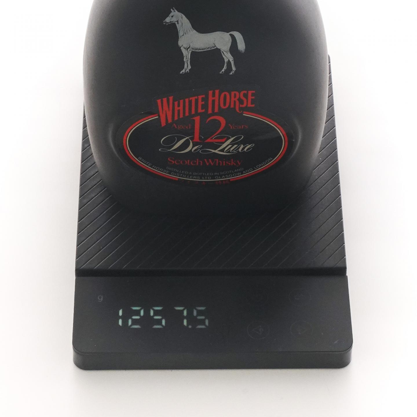 White Horse 白马 12年 1980s 黑瓷瓶 750ml