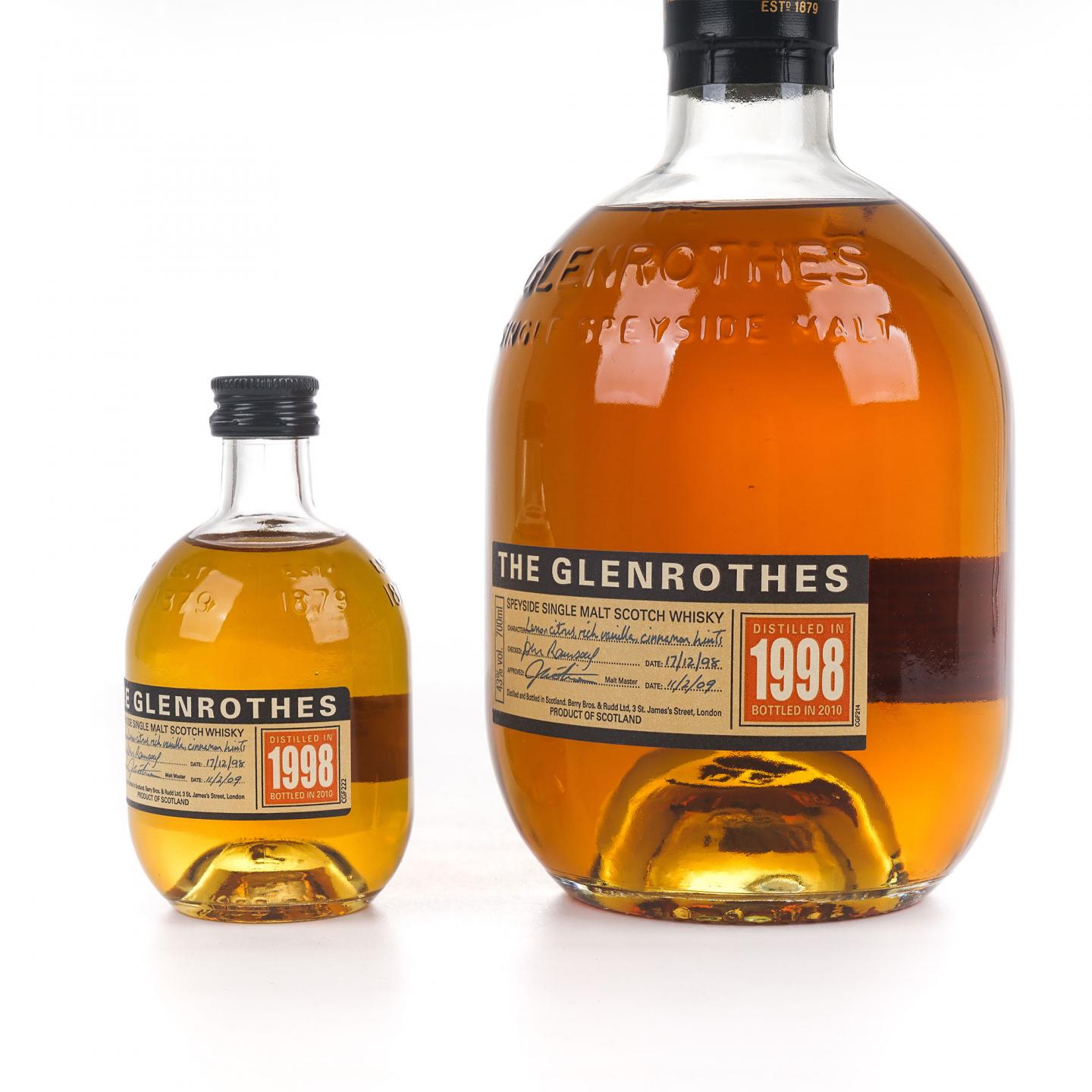 Glenrothes 格兰路思 1998-2010 附100ml酒版