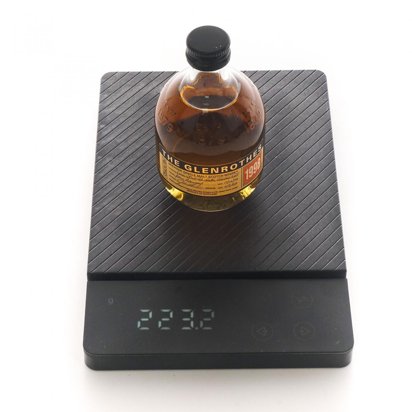 Glenrothes 格兰路思 1998-2010 附100ml酒版