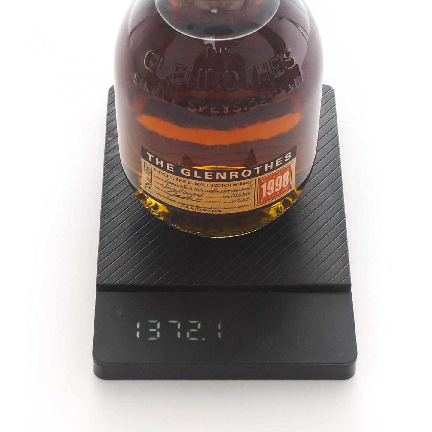Glenrothes 格兰路思 1998-2010 附100ml酒版