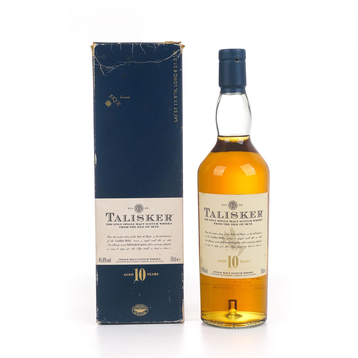 Talisker 泰斯卡 10年 45.8%Vol.