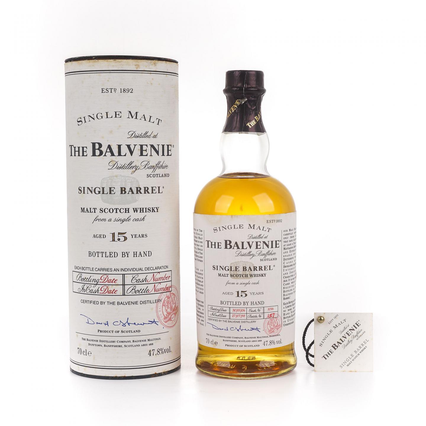 Balvenie 百富 15年 1991-2006 单桶#1086