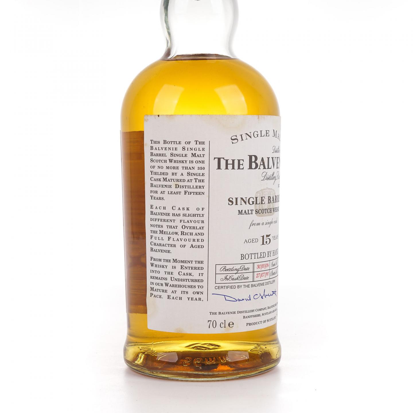 Balvenie 百富 15年 1991-2006 单桶#1086