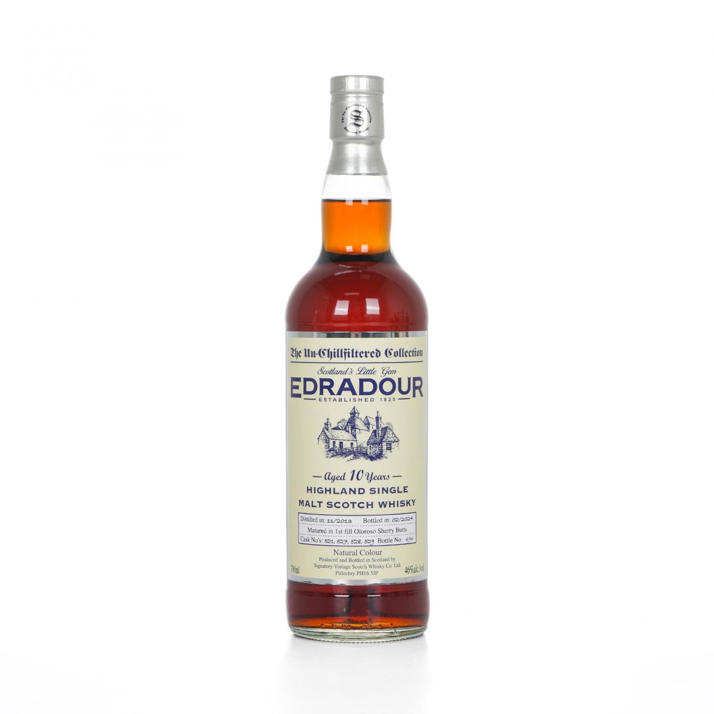 Edradour 埃德拉多尔 10年 2013-2024 SV