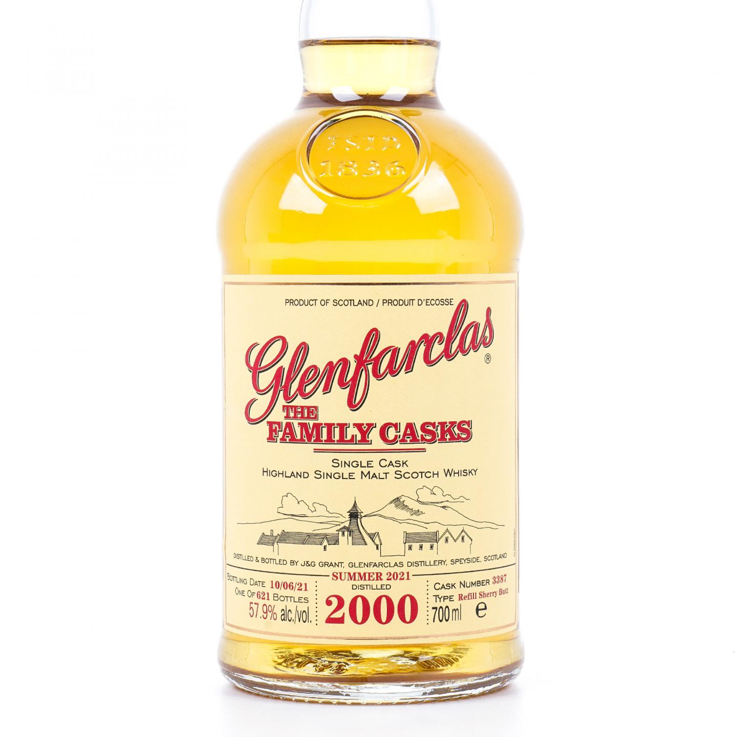 Glenfarclas 格兰花格 2000-2021 家族桶 雪莉单桶#3387