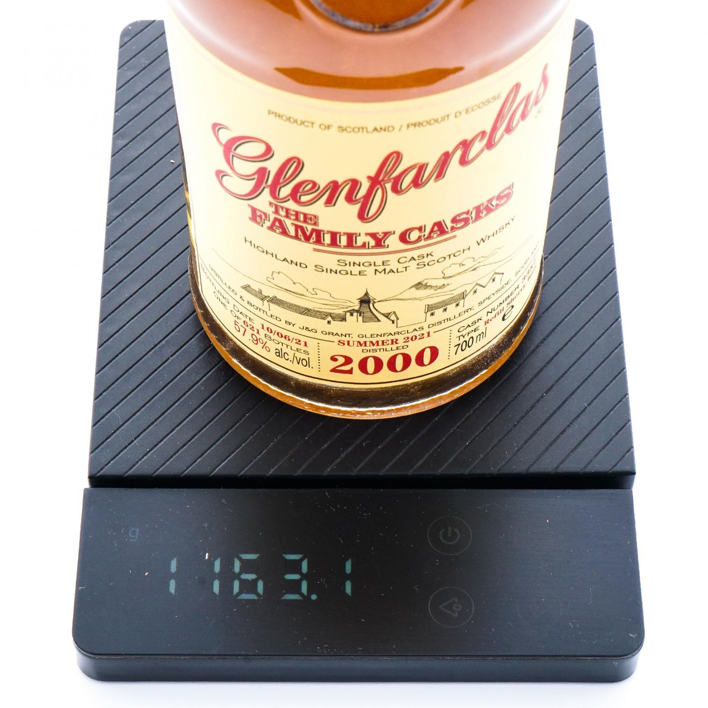 Glenfarclas 格兰花格 2000-2021 家族桶 雪莉单桶#3387