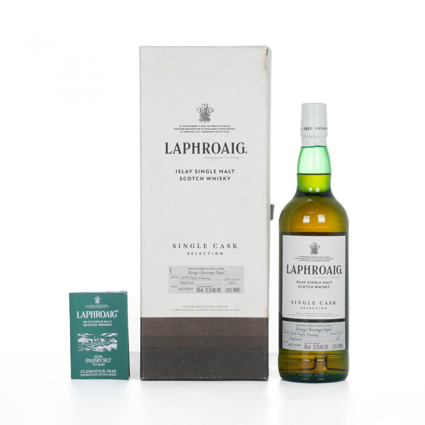 Laphroaig 拉弗格 2014 单桶#807494