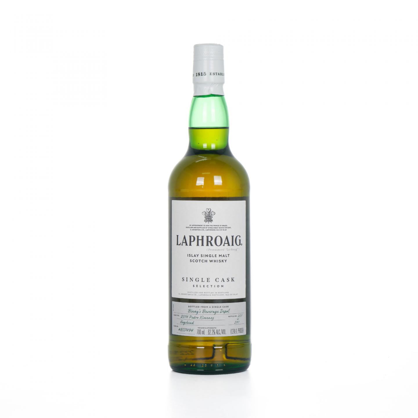 Laphroaig 拉弗格 2014 单桶#807494