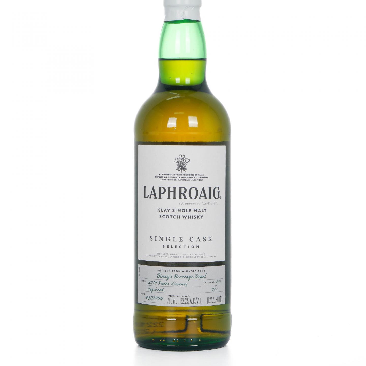 Laphroaig 拉弗格 2014 单桶#807494