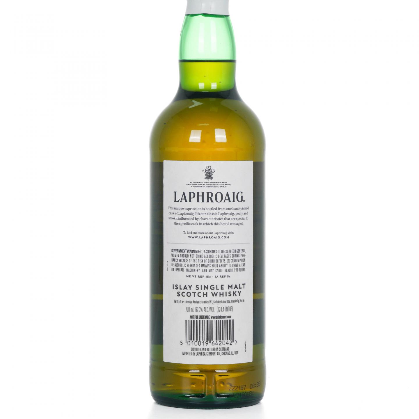 Laphroaig 拉弗格 2014 单桶#807494