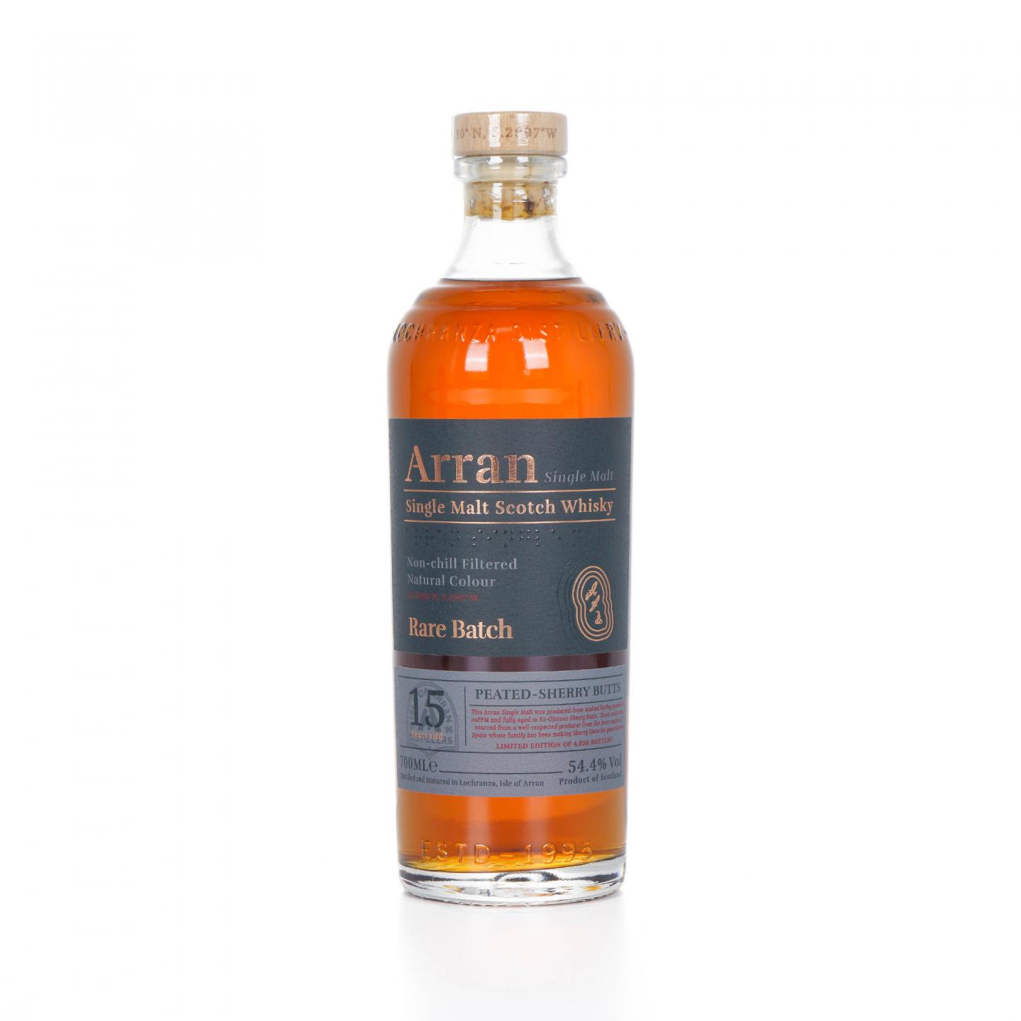 Arran 艾伦 15年 2024 Rare Batch系列