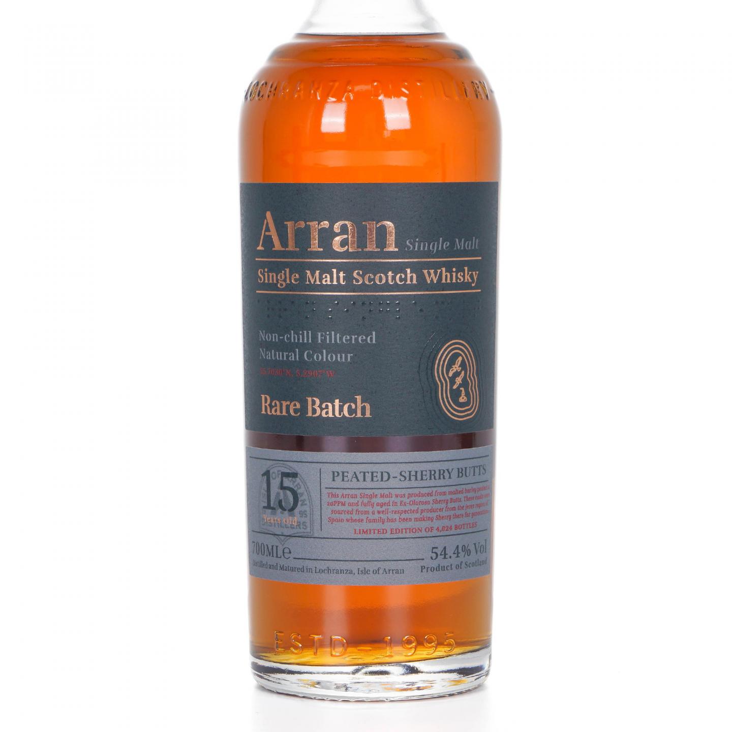 Arran 艾伦 15年 2024 Rare Batch系列