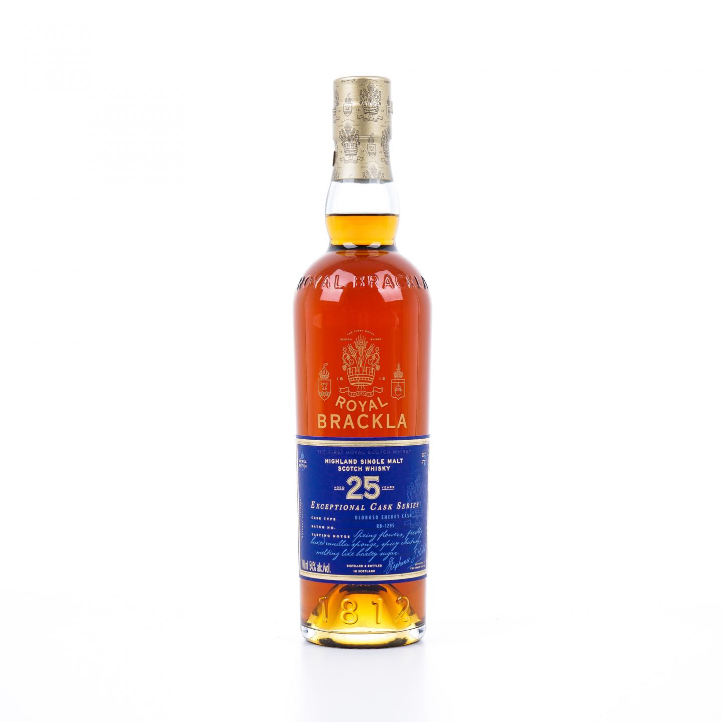 Royal Brackla 皇家布莱克拉 25年 2021 雪莉桶 ECS系列 行货