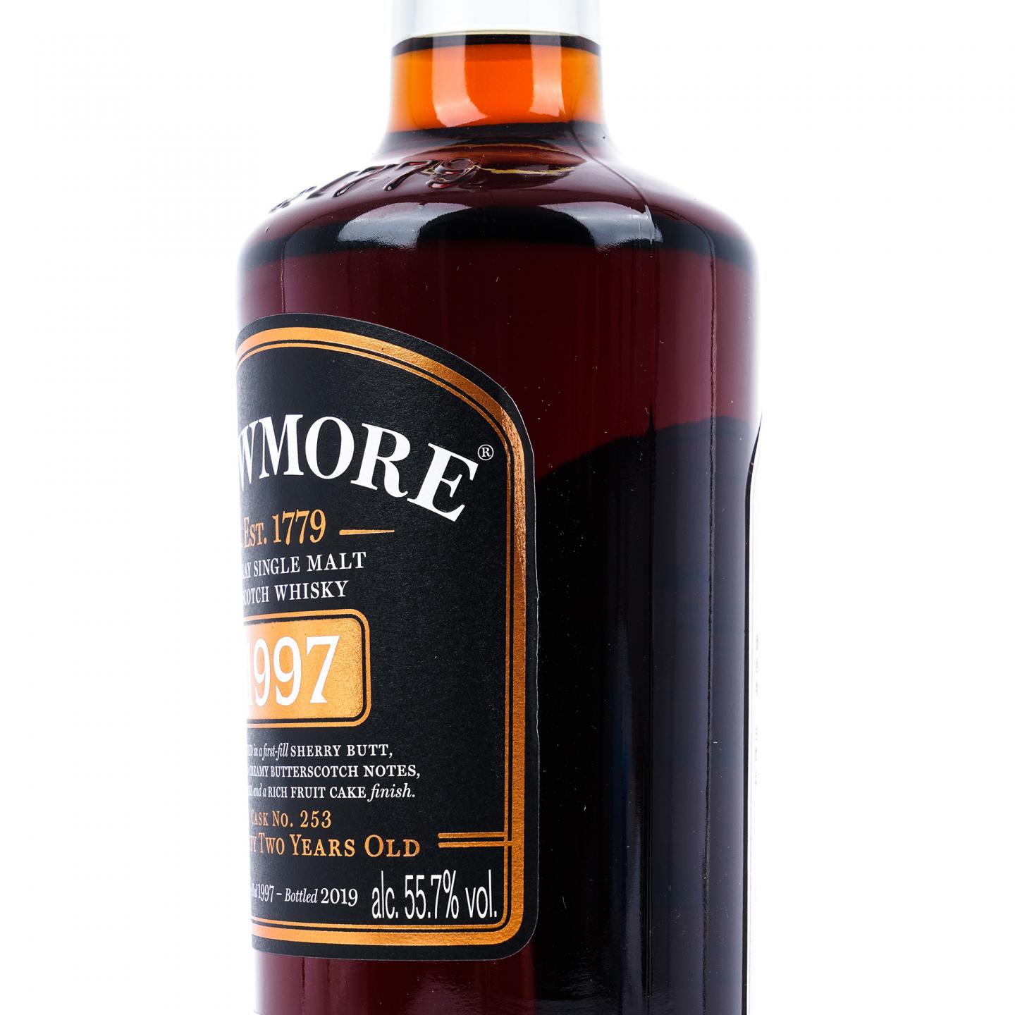 Bowmore 波摩 22年 1997-2019 雪莉单桶#253 行货 700ml