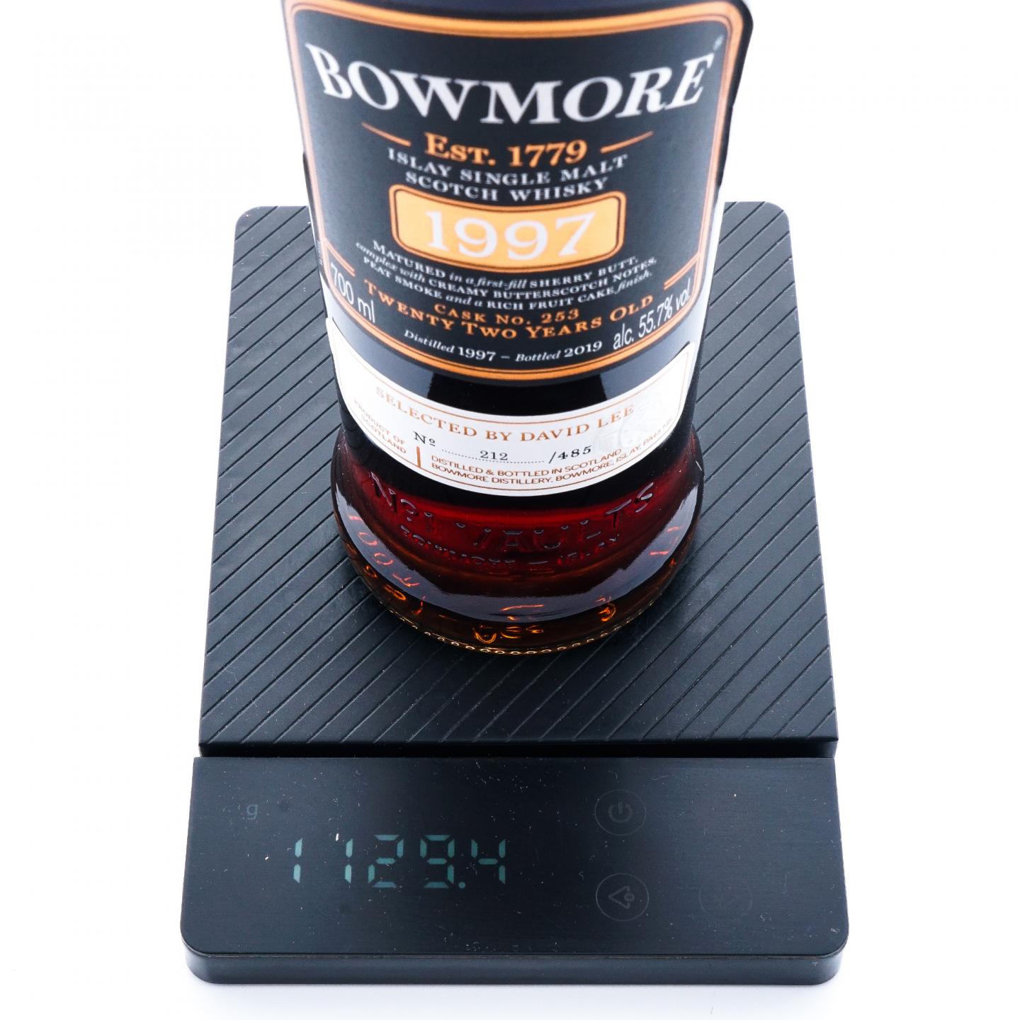 Bowmore 波摩 22年 1997-2019 雪莉单桶#253 行货 700ml