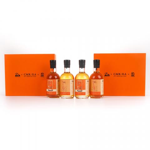Caol Ila 卡尔里拉 12年 2011-2023 猫/八尾金鱼 水楢桶 4瓶组 500ml
