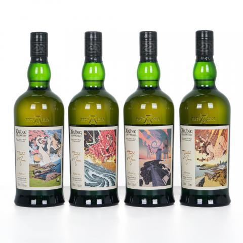 Ardbeg 阿贝 “漩涡”系列 限量版 4支组