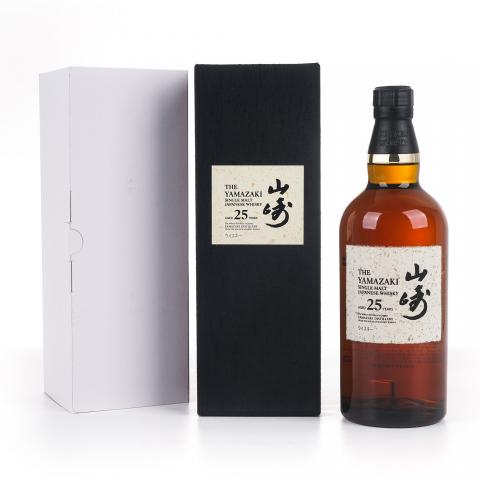 山崎 25年 新版 礼盒 43%Vol.
