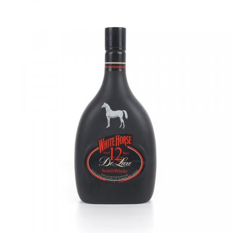 White Horse 白马 12年 1980s 黑瓷瓶 750ml