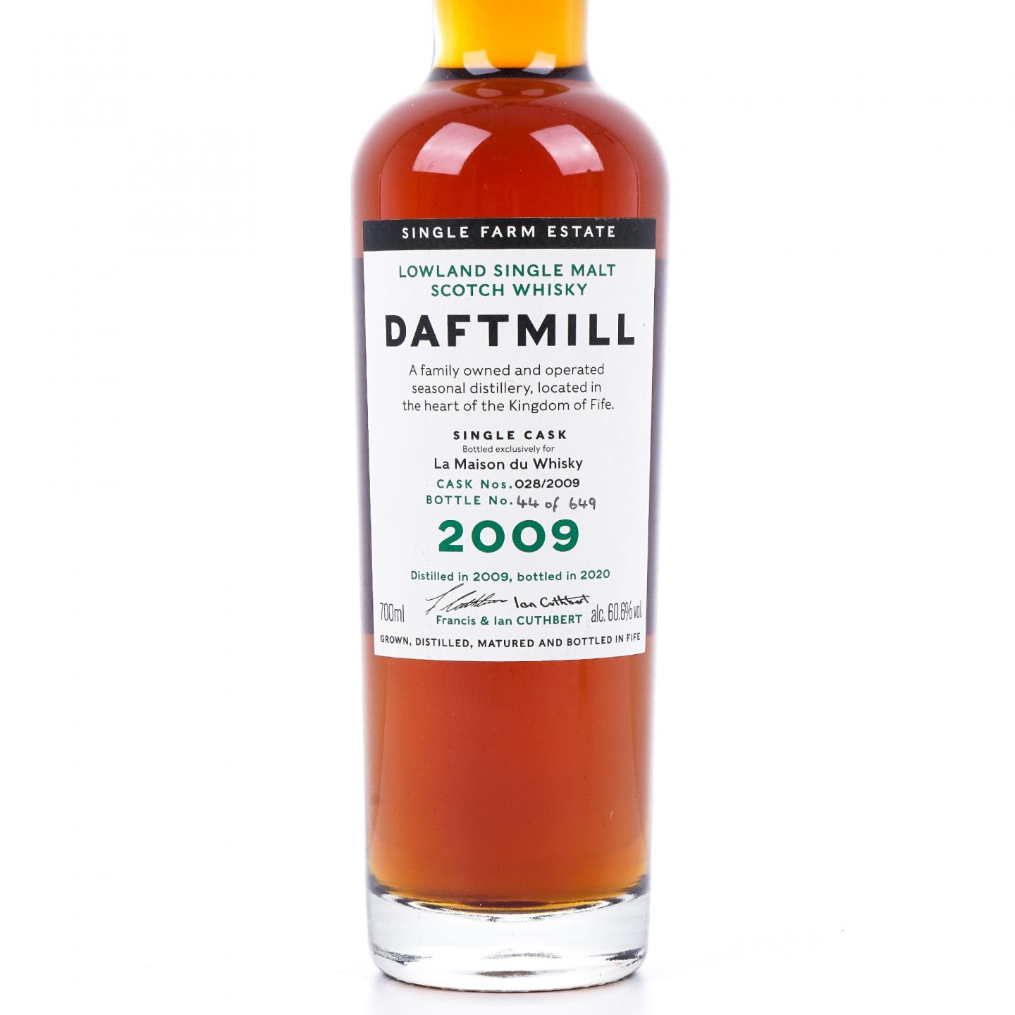 Daftmill 达夫特米尔 2009-2020 单桶