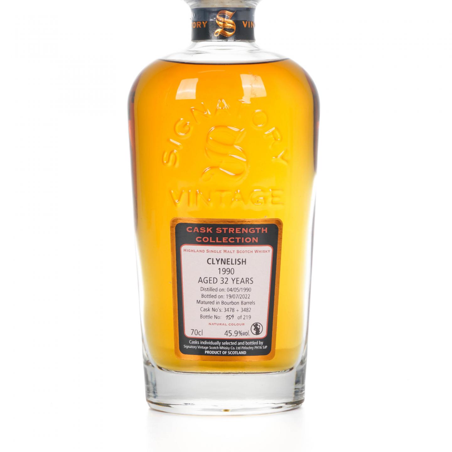 Clynelish 克里尼利基 32年 1990-2022 SV 45.9%