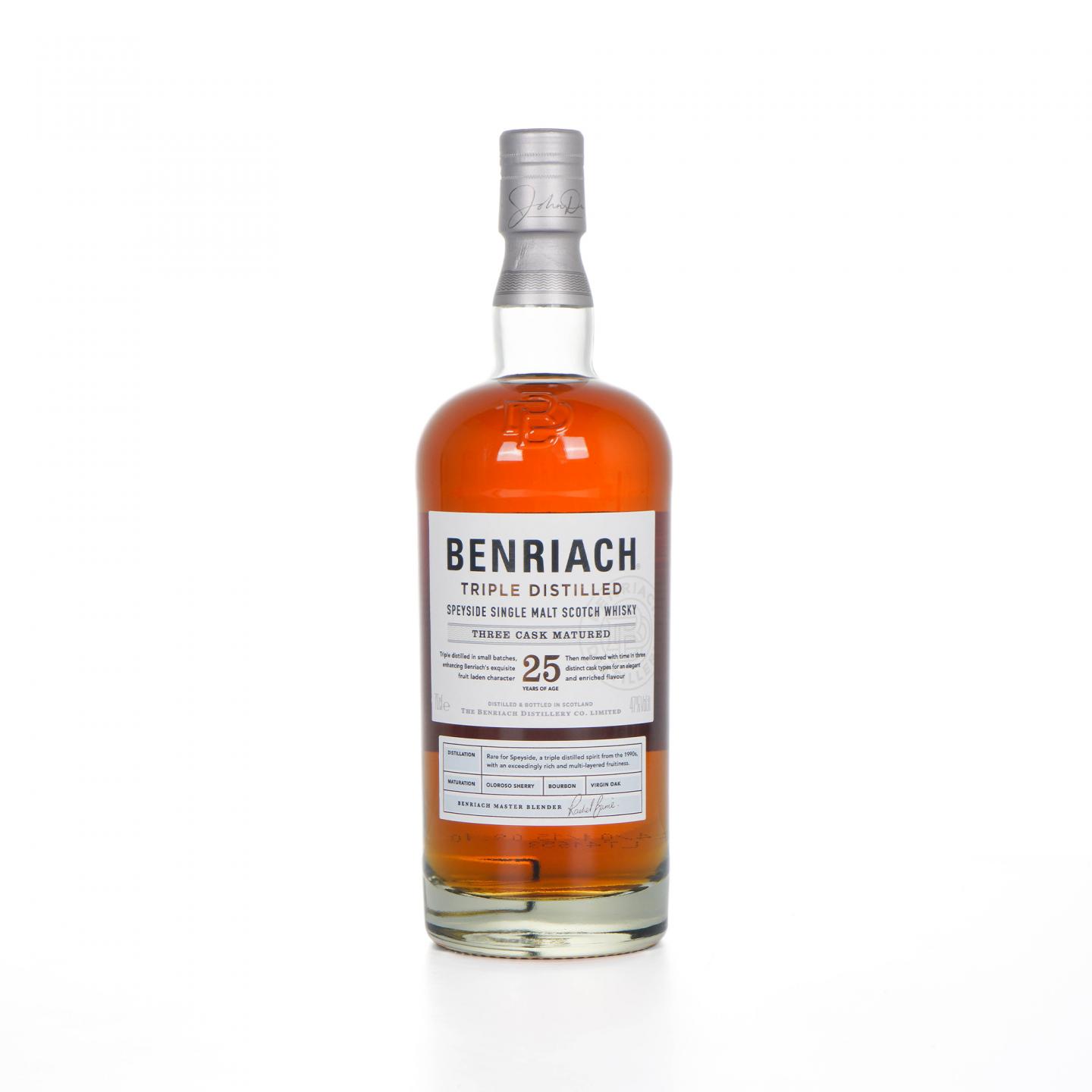 BenRiach 本利亚克 25年 2024 Triple Distilled