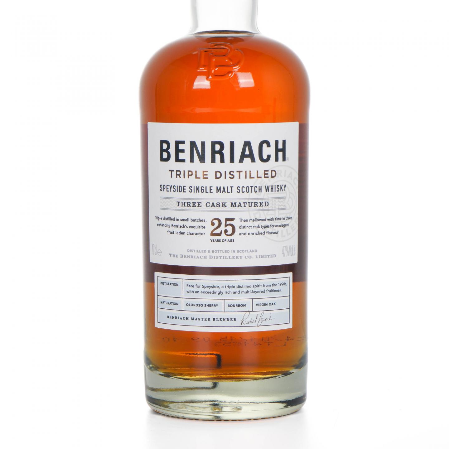 BenRiach 本利亚克 25年 2024 Triple Distilled