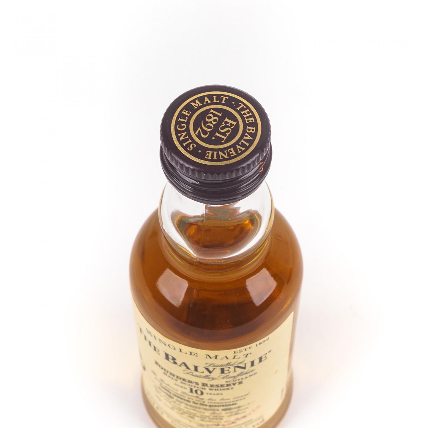 Balvenie 百富 21年 波特桶 700ml +10年 Founder's Reserve 50ml 2瓶组