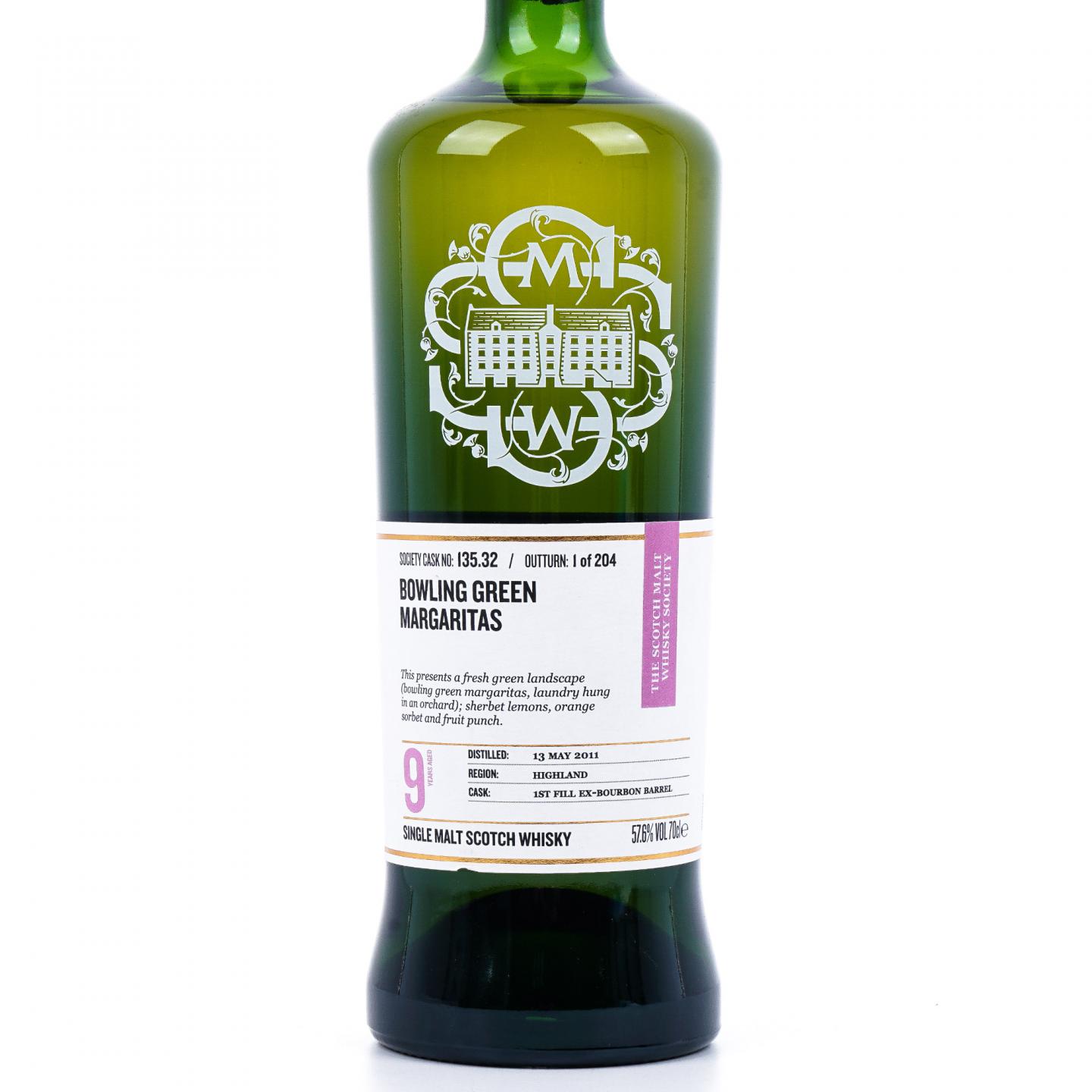 SMWS 135.32 罗曼湖 9年 2011