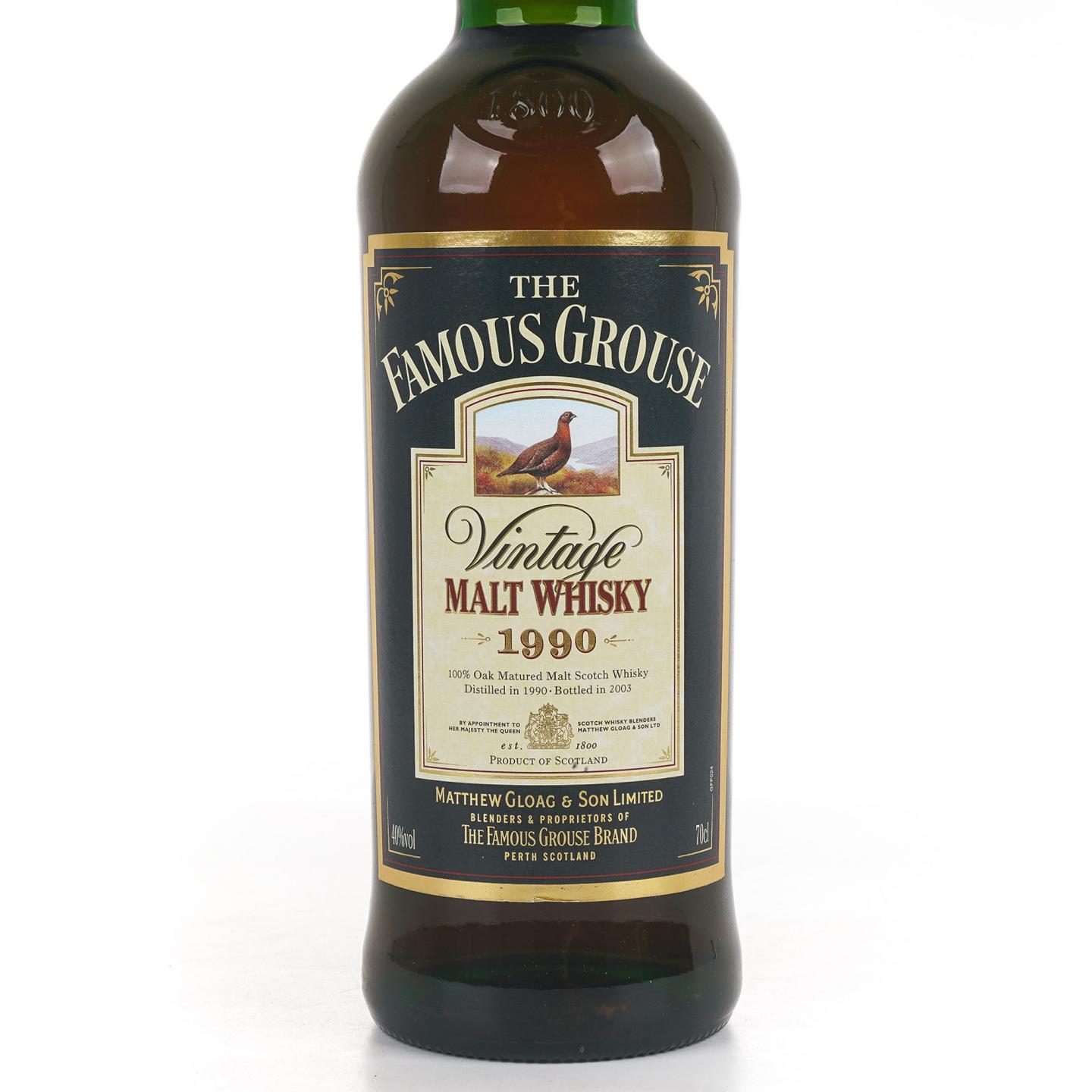Famous Grouse 威雀 1990-2003 调和