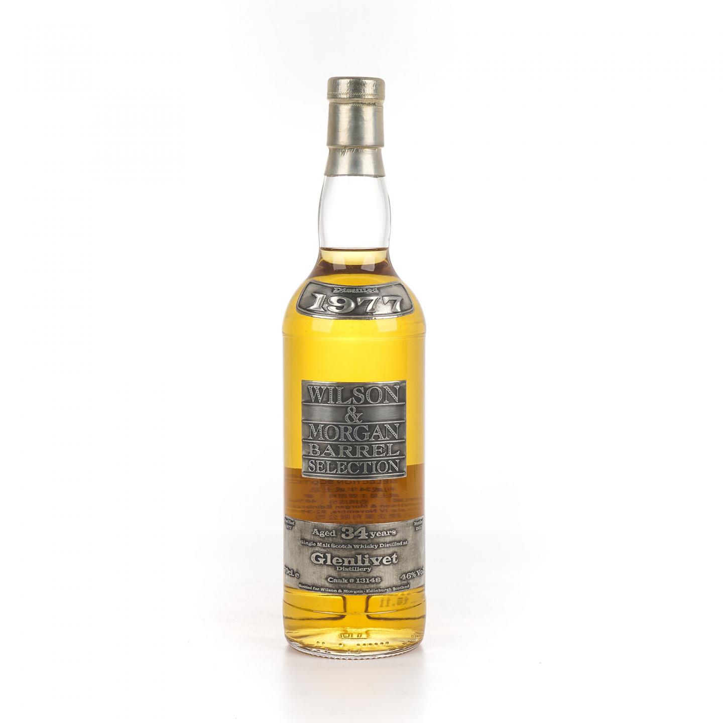 Glenlivet 格兰威特 34年 1977-2011 桶号#13148 WM
