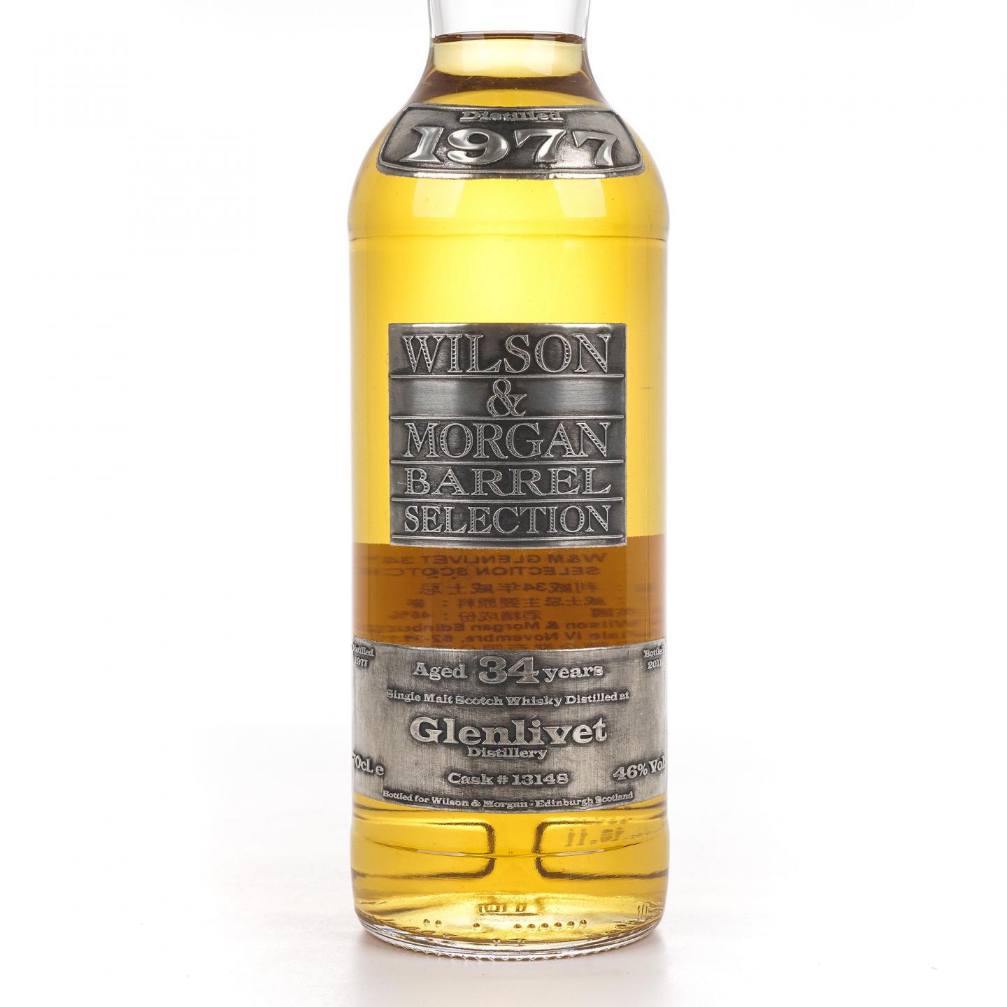 Glenlivet 格兰威特 34年 1977-2011 桶号#13148 WM