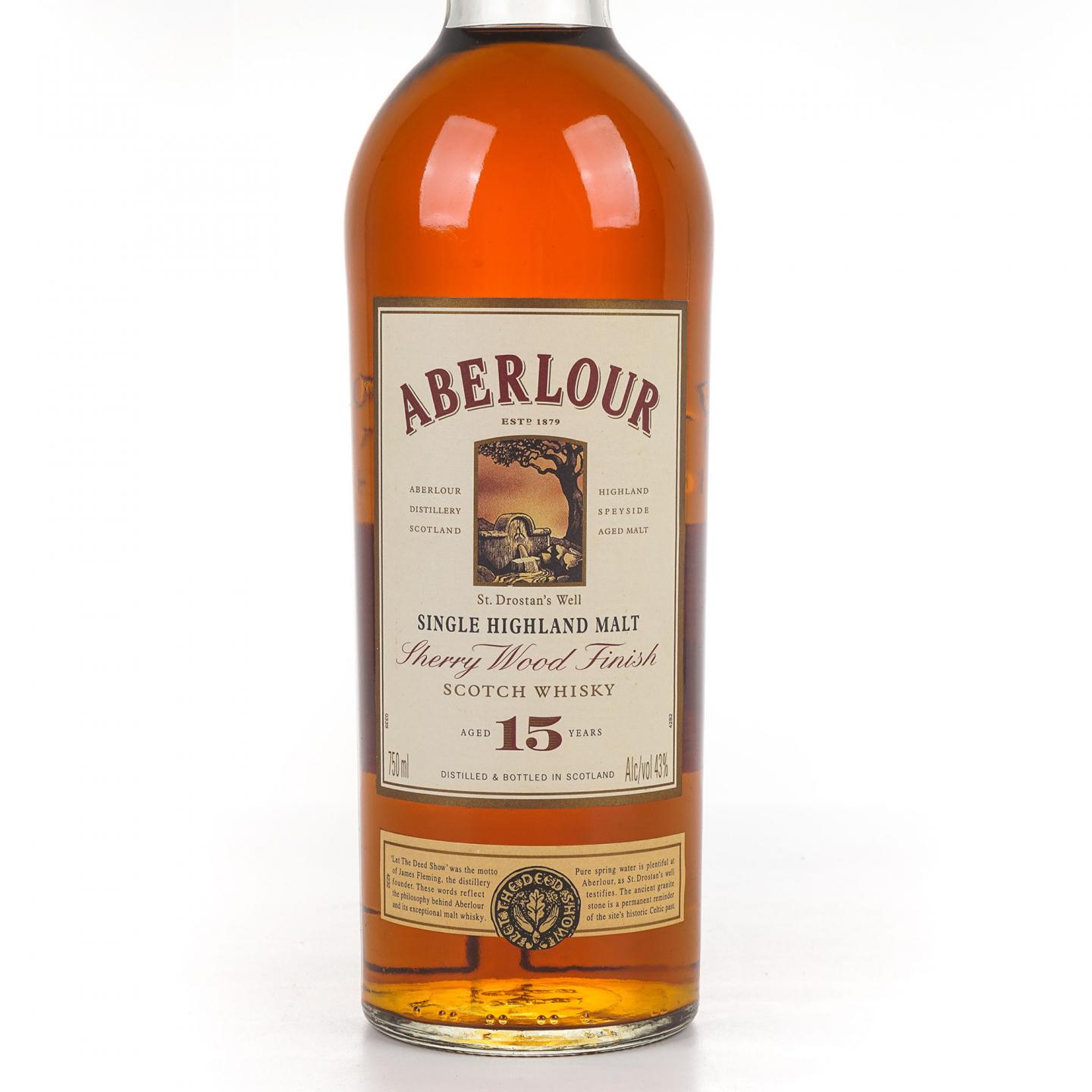 Aberlour 雅伯莱 15年 雪莉桶后熟 750ML