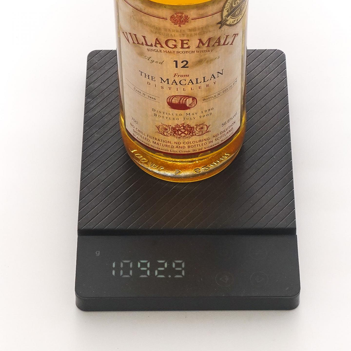 Village Malt 12年 1990-2002 单桶#9466